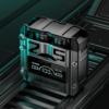 Premium M25 gaming earbuds with RGB light and charging case