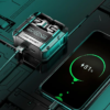 Premium M25 gaming earbuds with RGB light and charging case